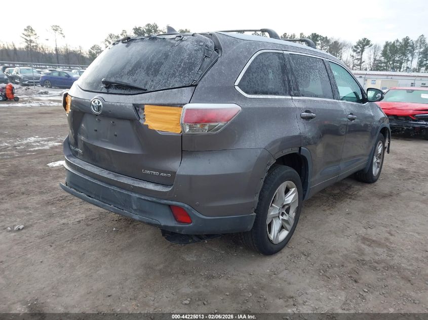 2016 Toyota Highlander Limited V6