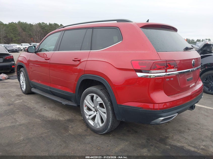 2021 Volkswagen Atlas 3.6L V6 Se W/Technology