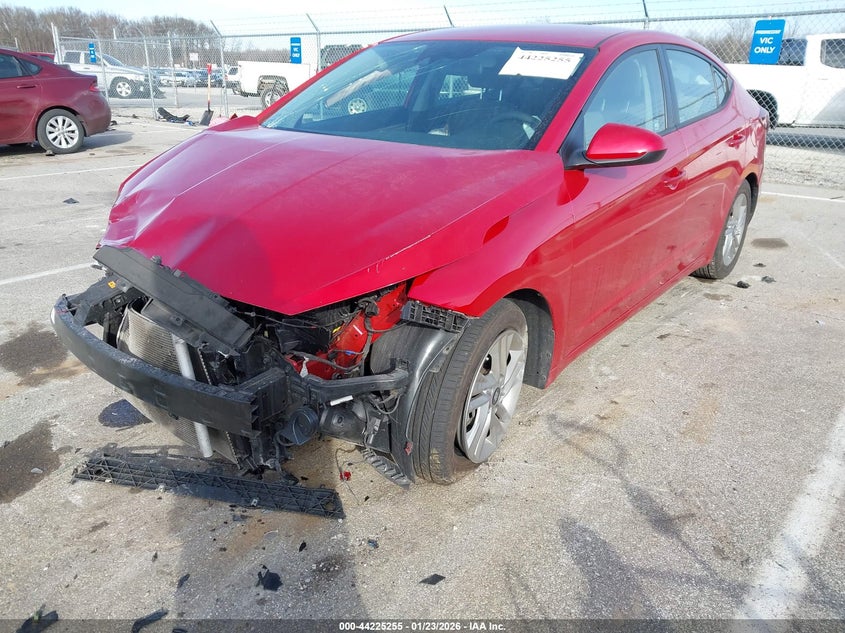VIN 5NPD84LF7LH550322 2020 HYUNDAI ELANTRA SEL