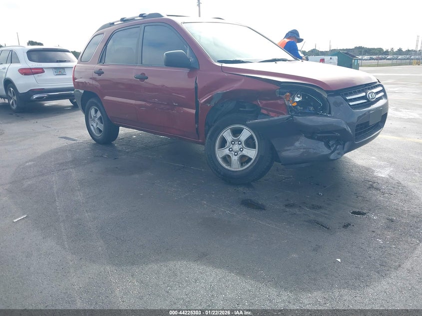 KNDJF724287539167 2008 Kia Sportage Lx auction photo 1
