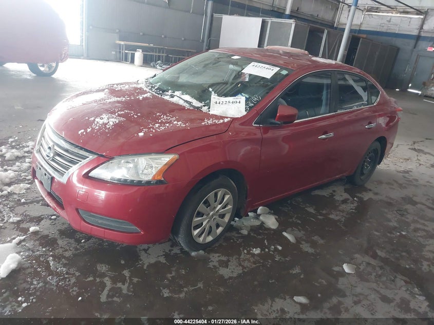 2014 Nissan Sentra Fe+ S/Fe+ Sv/S/Sl/Sr/Sv 3N1AB7AP3EL646293 photo 1