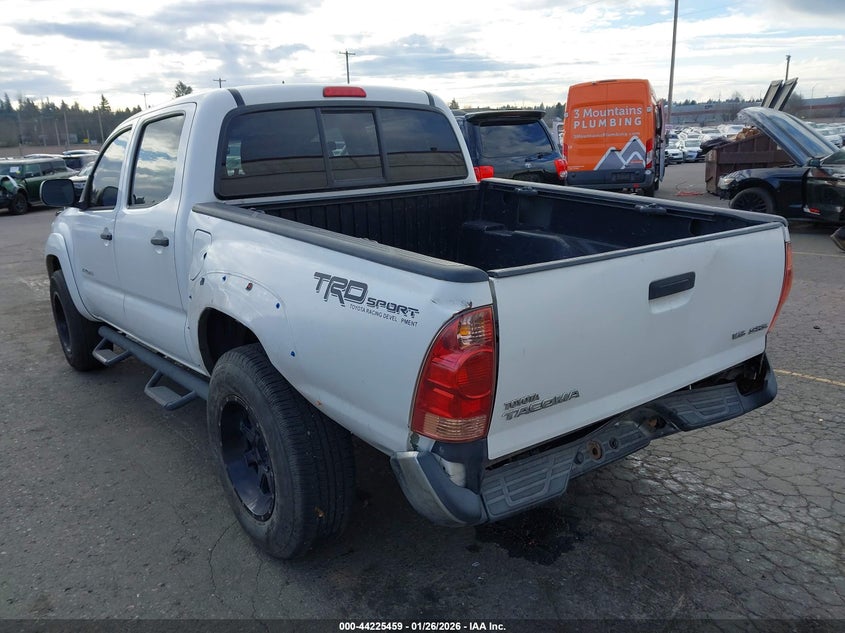 2005 Toyota Tacoma Base V6 VIN: 5TELU42N75Z107507 Lot: 44225459