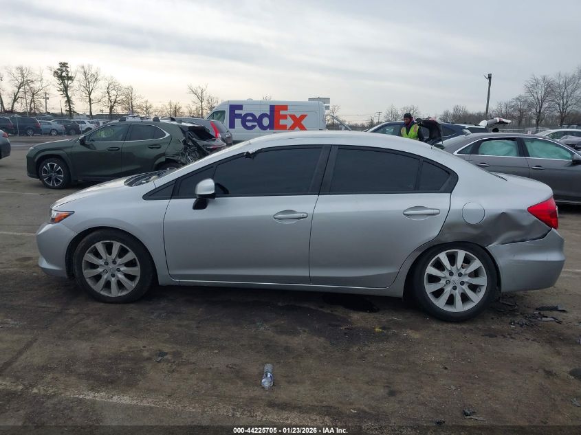 2012 Honda Civic Lx VIN: 19XFB2F54CE392219 Lot: 44225705