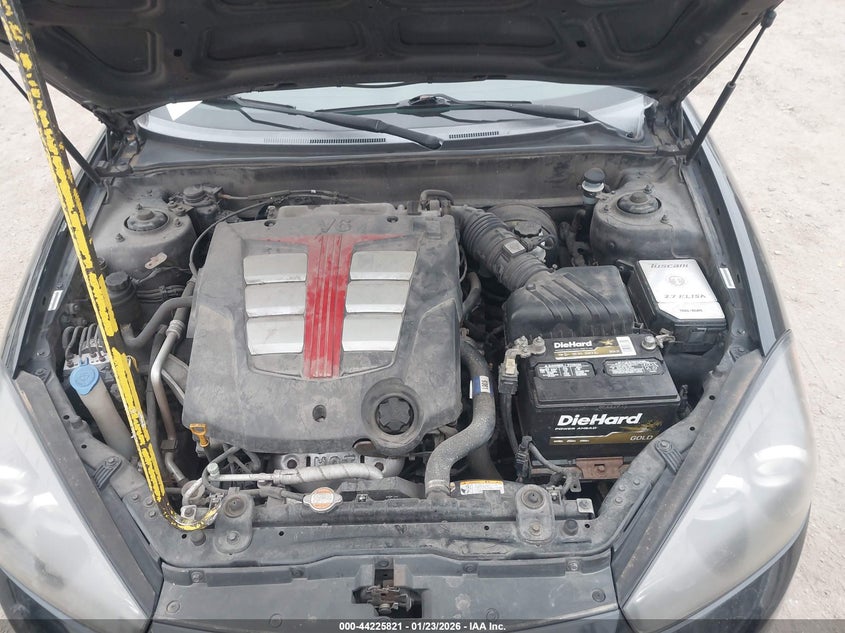 2008 Hyundai Tiburon Gt/Gt Limited/Se VIN: KMHHN66F88U286652 Lot: 44225821