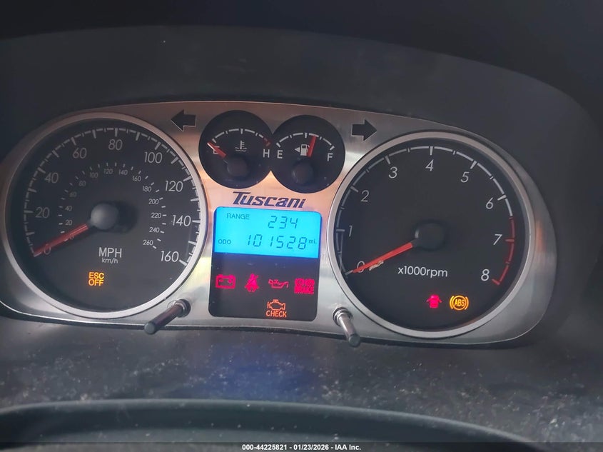 2008 Hyundai Tiburon Gt/Gt Limited/Se VIN: KMHHN66F88U286652 Lot: 44225821