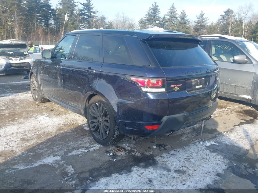 2017 Land Rover Range Rover Sport 3.0L V6 Supercharged Hse Dynamic