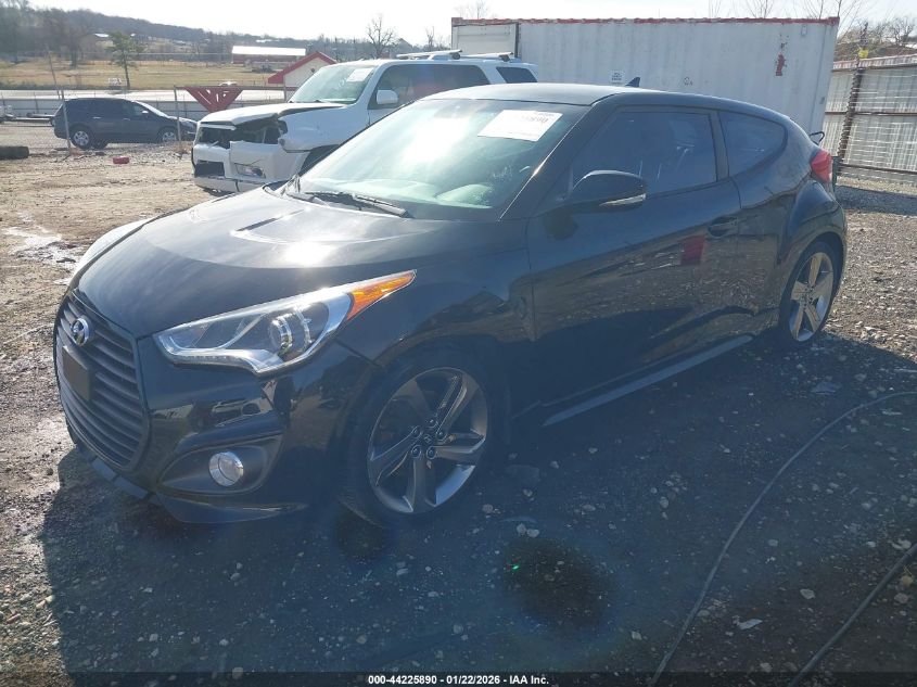 2013 Hyundai Veloster Turbo W/Blue