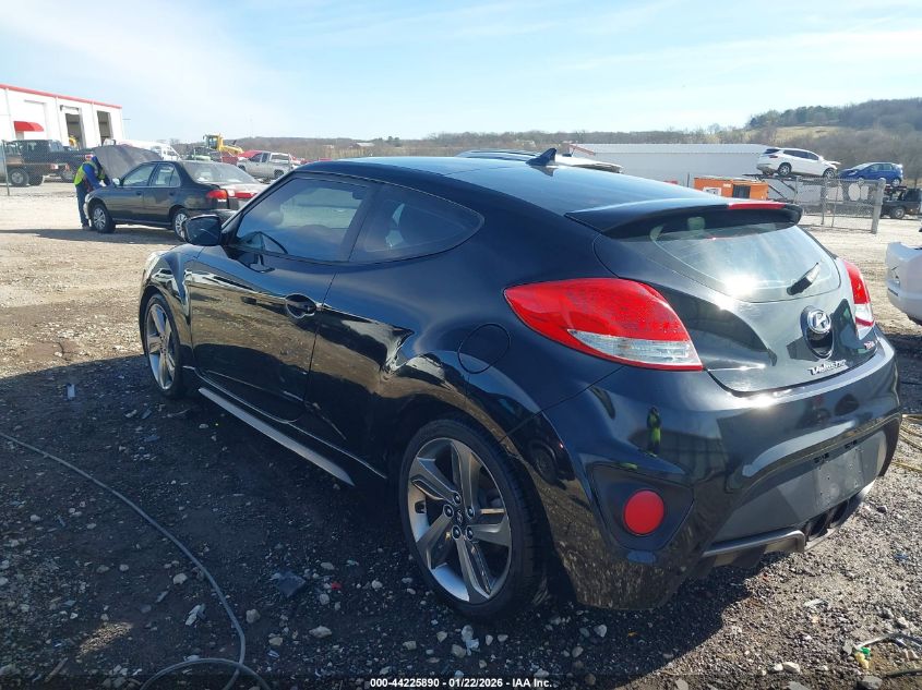 2013 Hyundai Veloster Turbo W/Blue