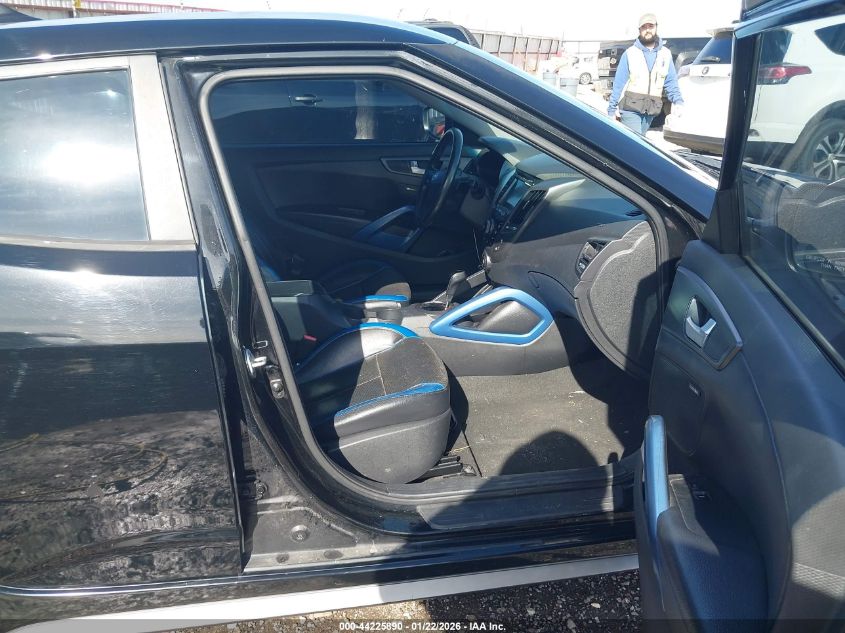 2013 Hyundai Veloster Turbo W/Blue