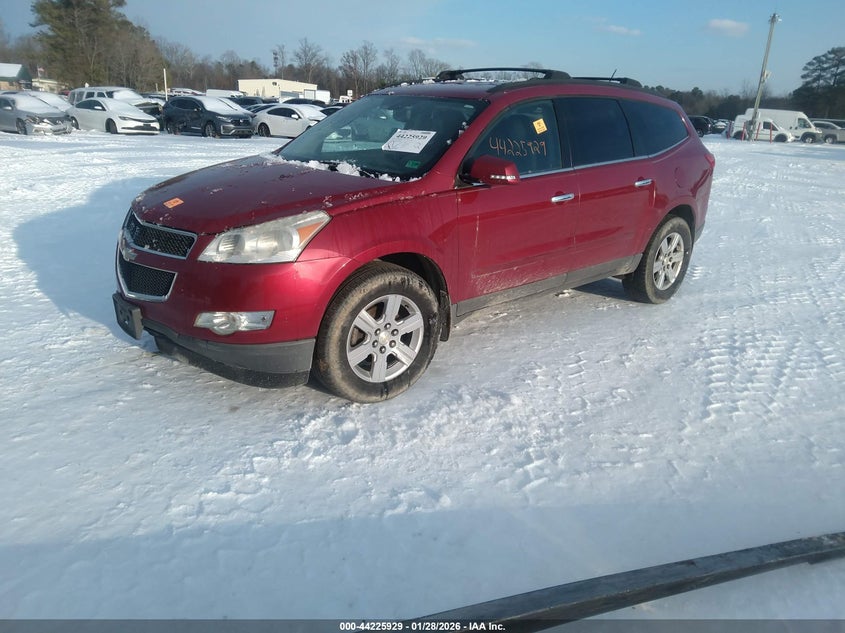 Vin: 1gnkrged7cj245354, lot: 44721972, chevrolet traverse 1lt 20122