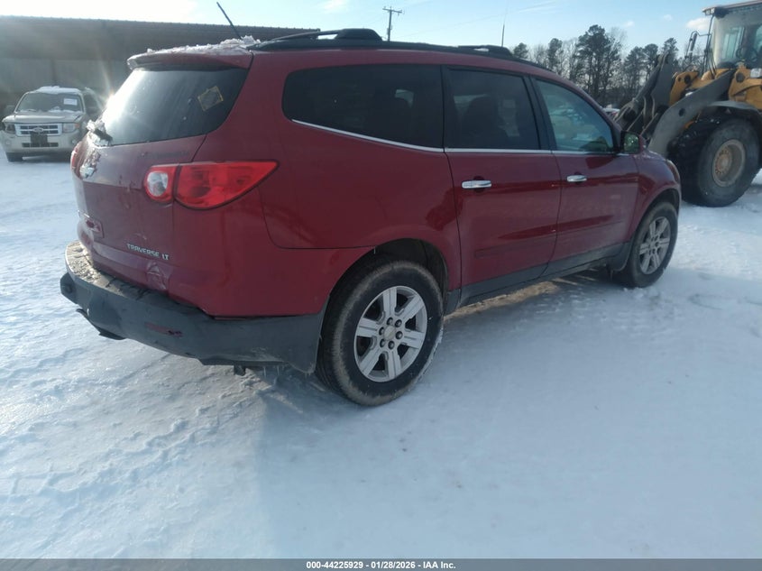 Vin: 1gnkrged7cj245354, lot: 44721972, chevrolet traverse 1lt 20124