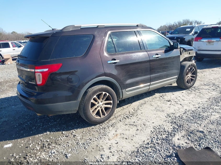 Vin: 1fm5k7d86dgc45550, lot: 44722158, ford explorer xlt 20134