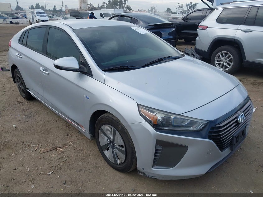 2017 Hyundai Ioniq Hybrid Blue