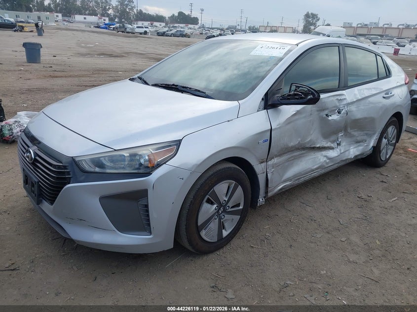 2017 Hyundai Ioniq Hybrid Blue