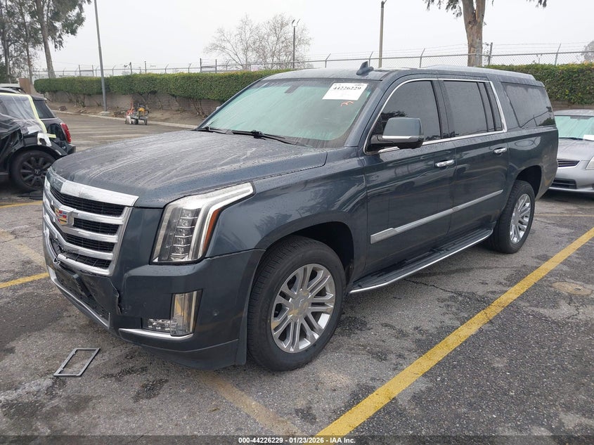 Vin: 1gys3gkj7lr166606, lot: 44722272, cadillac escalade esv 2wd 20202