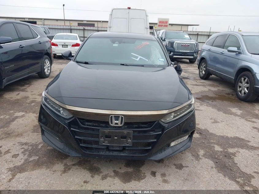 VIN 1HGCV1F34JA183387 2018 HONDA ACCORD SPORT