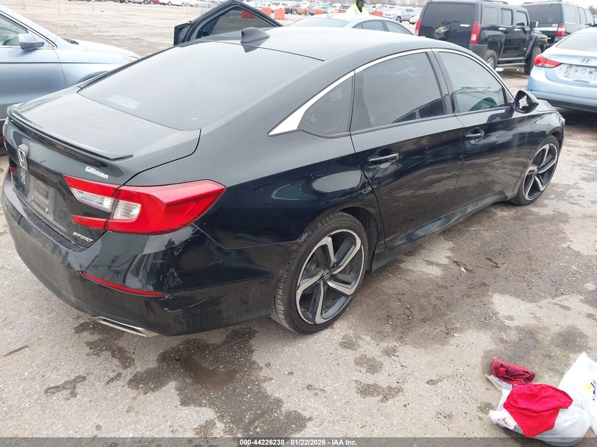 VIN 1HGCV1F34JA183387 2018 HONDA ACCORD SPORT