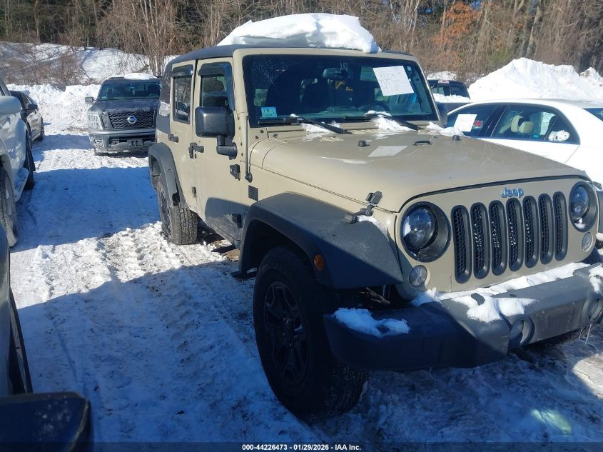 2017 Jeep Wrangler Unlimited Sport 4X4