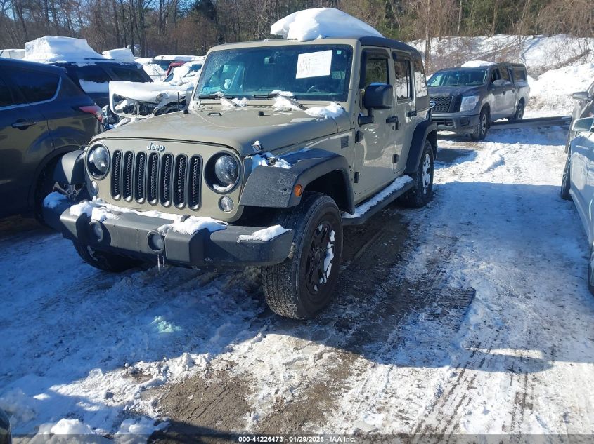 2017 Jeep Wrangler Unlimited Sport 4X4