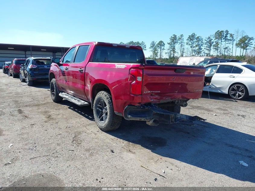 2020 Chevrolet Silverado 1500 4Wd Short Bed Custom Trail Boss