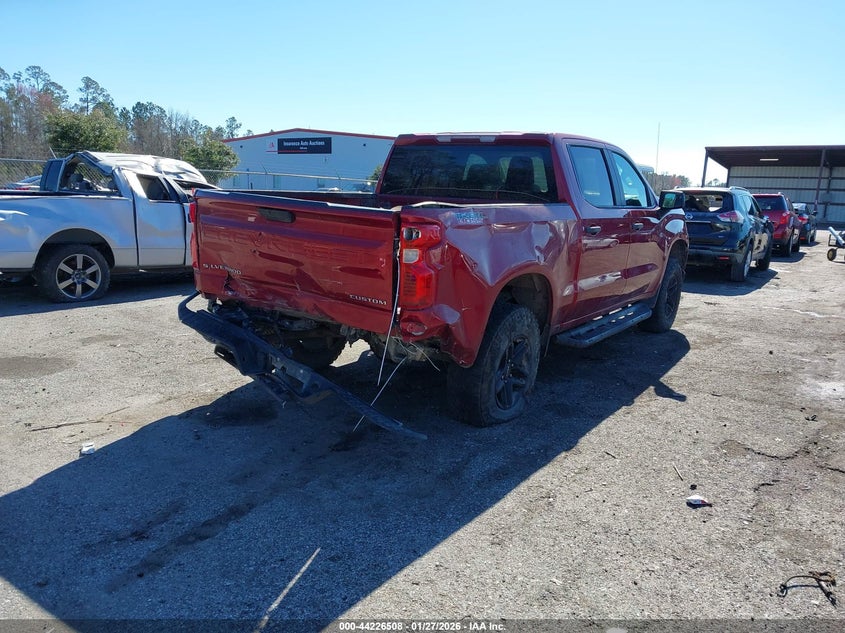 2020 Chevrolet Silverado 1500 4Wd Short Bed Custom Trail Boss
