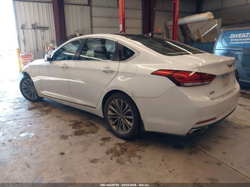 2017 Genesis G80 3.8