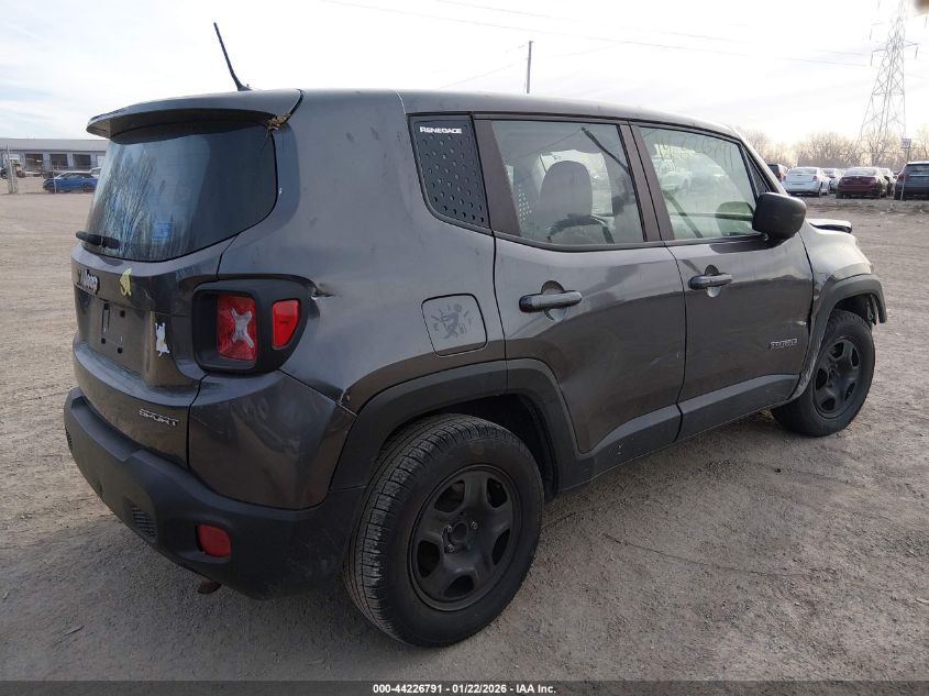 2017 Jeep Renegade Sport Fwd