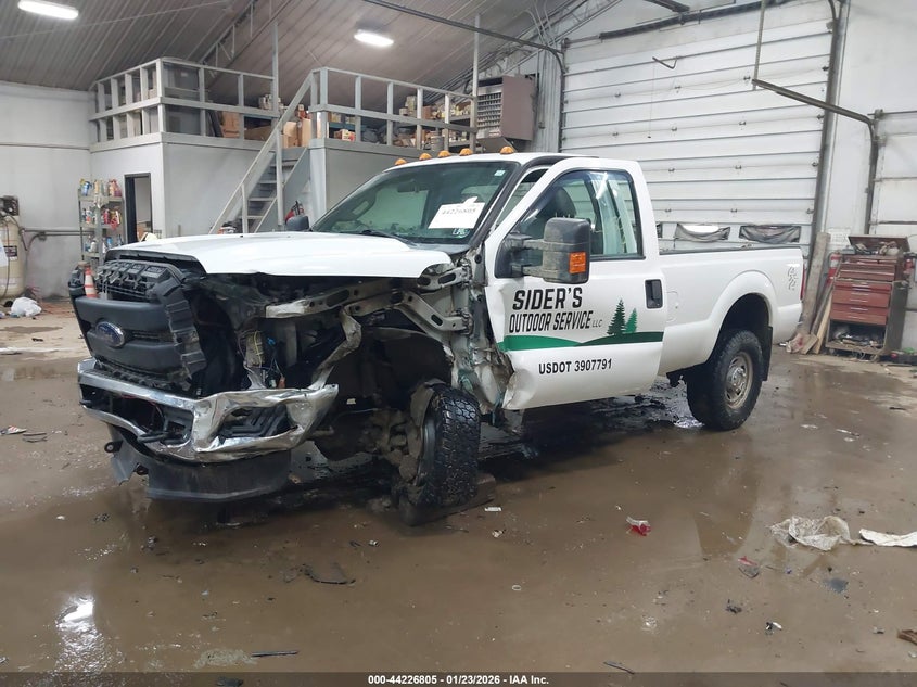 Vin: 1ftbf2b64feb50676, lot: 44722848, ford f-250 xl 20152