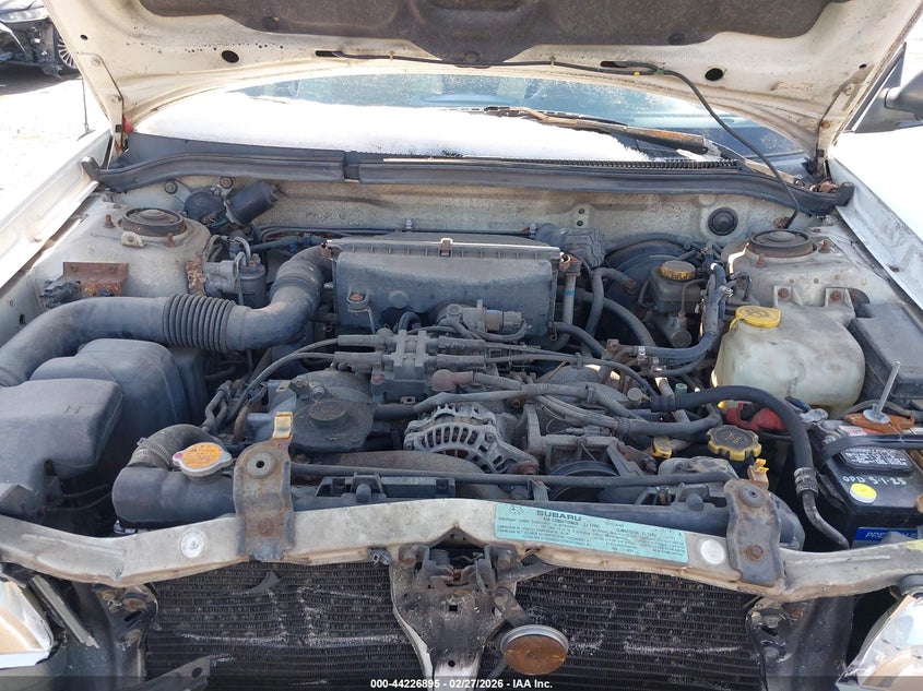 2000 Subaru Forester L VIN: JF1SF6356YH701744 Lot: 44226895