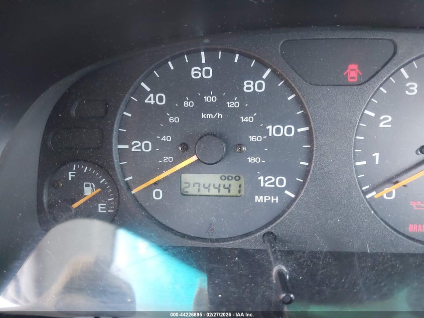 2000 Subaru Forester L VIN: JF1SF6356YH701744 Lot: 44226895