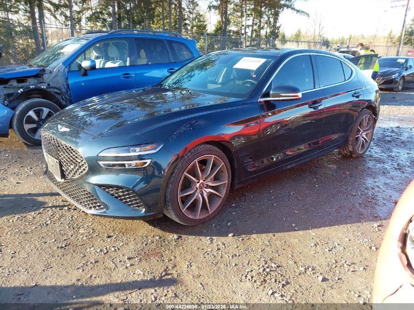 2022 Genesis G70 2.0T Rwd