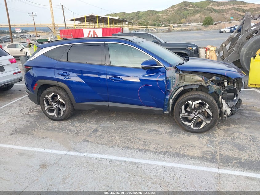VIN 5NMJECAE7NH157260 2022 HYUNDAI TUCSON LIMITED