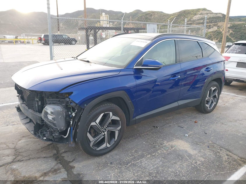 VIN 5NMJECAE7NH157260 2022 HYUNDAI TUCSON LIMITED