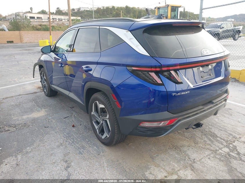 VIN 5NMJECAE7NH157260 2022 HYUNDAI TUCSON LIMITED