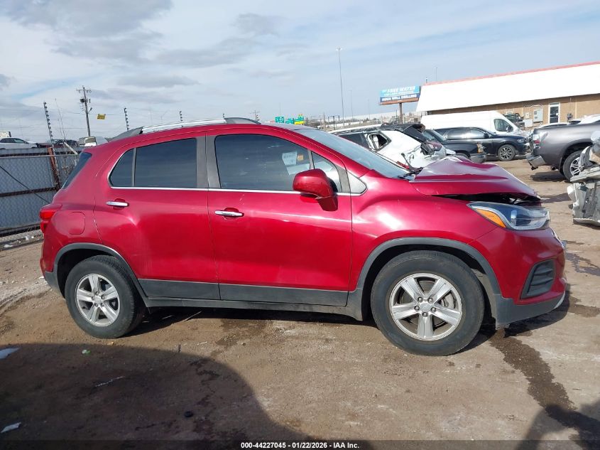 2019 Chevrolet Trax Lt VIN: 3GNCJLSB5KL286693 Lot: 44227045