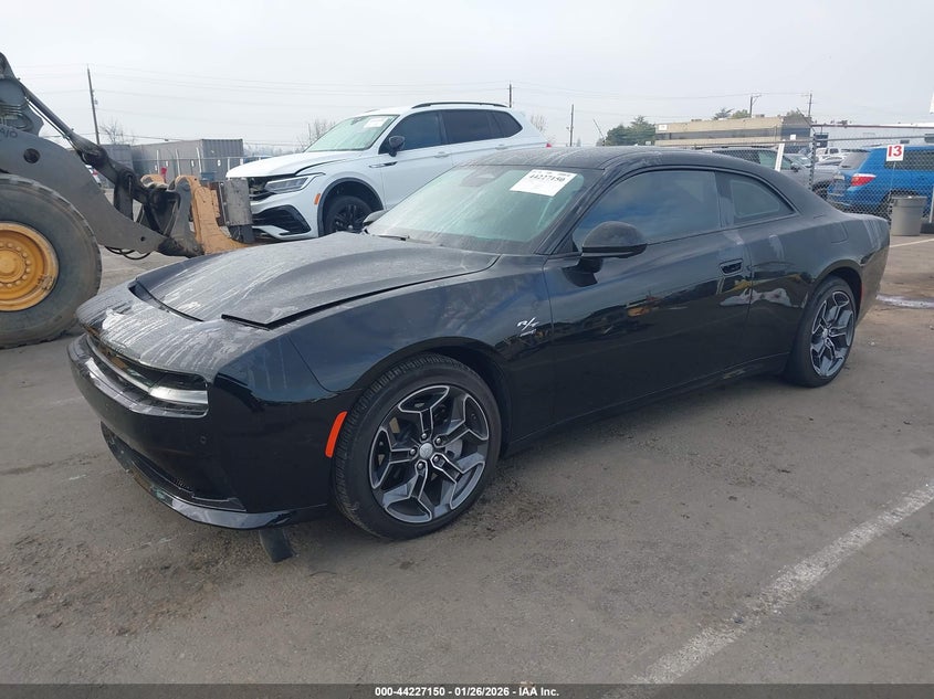 Vin: 2c3cdbckxsr209219, lot: 44723193, dodge charger daytona r/t awd 20252