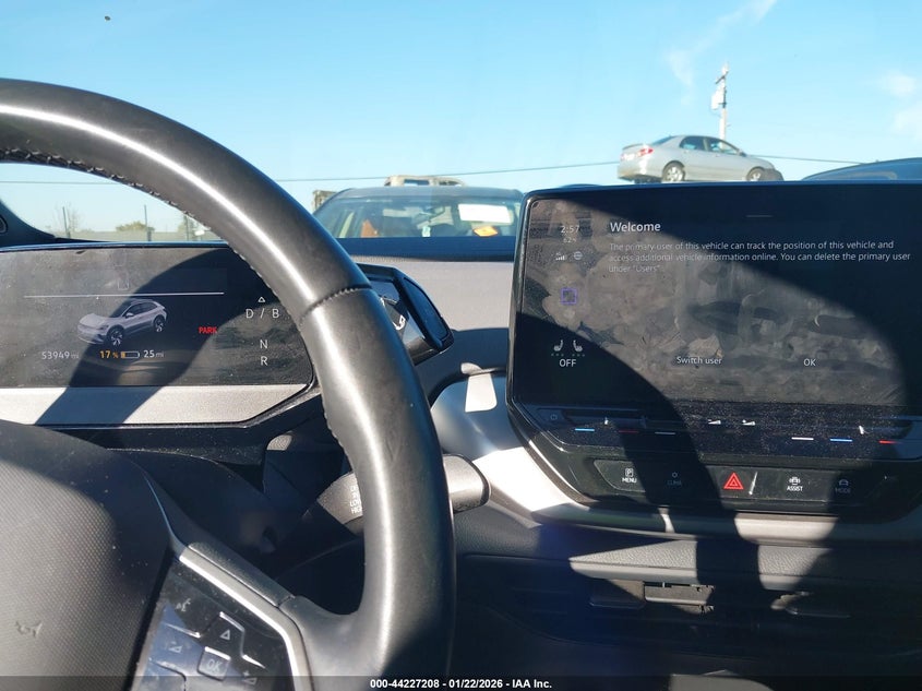 2022 Volkswagen Id.4 Awd Pro VIN: WVGJNPE28NP068873 Lot: 44227208