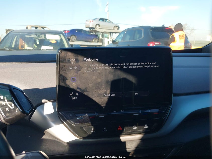 2022 Volkswagen Id.4 Awd Pro VIN: WVGJNPE28NP068873 Lot: 44227208