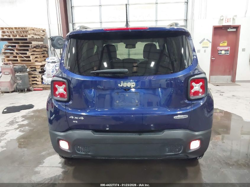 2017 Jeep Renegade Latitude 4X4 VIN: ZACCJBBB1HPG11911 Lot: 44227374