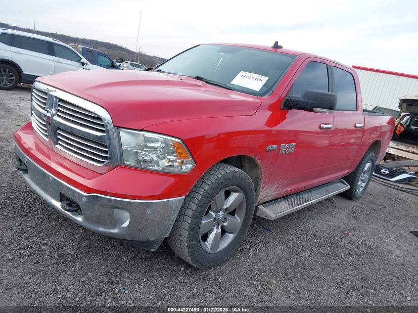 Vin: 3c6rr7lt9gg207768, lot: 44723533, ram 1500 big horn 20162