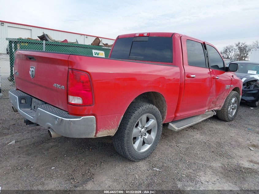 Vin: 3c6rr7lt9gg207768, lot: 44723533, ram 1500 big horn 20164