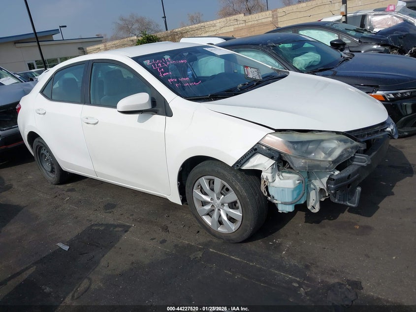2016 Toyota Corolla Le