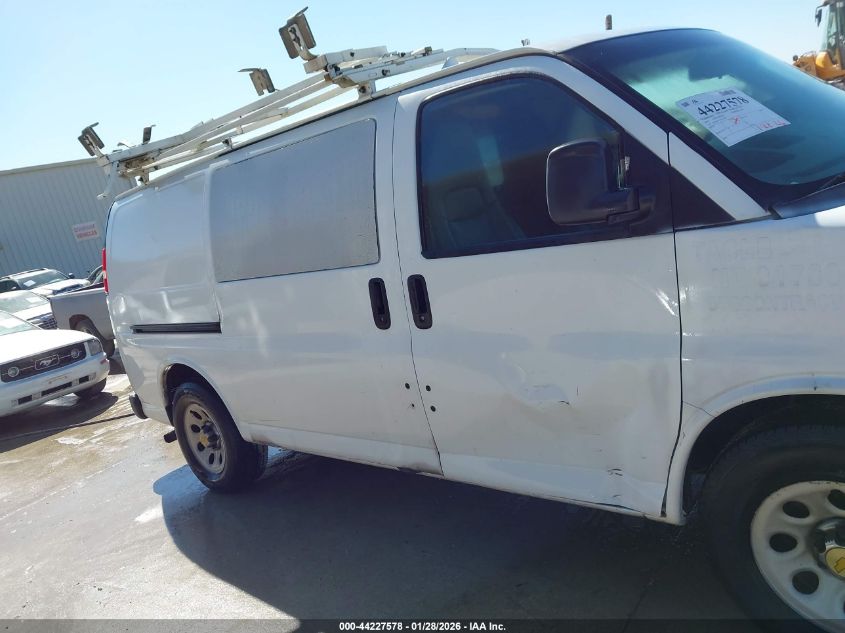 2013 Chevrolet Express 1500 Work Van VIN: 1GCSGAFX1D1174092 Lot: 44227578