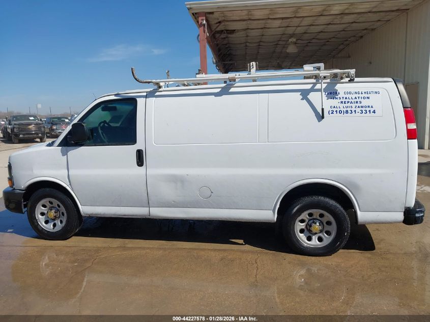 2013 Chevrolet Express 1500 Work Van VIN: 1GCSGAFX1D1174092 Lot: 44227578