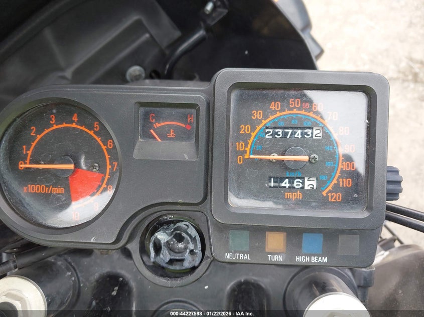 2007 Kawasaki Kl650 A VIN: JKAKLEA197DA28593 Lot: 44227598