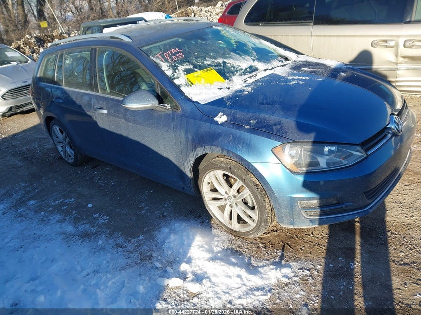 2015 VOLKSWAGEN GOLF SPORTWAGEN TDI SEL 4-DOOR