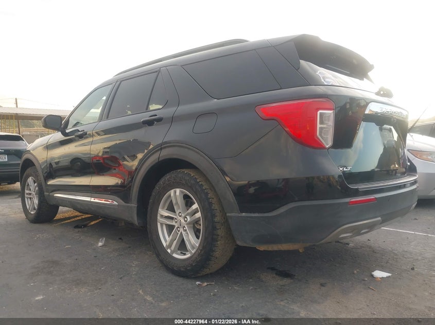 Vin: 1fmsk8dh6pga58757, lot: 44724007, ford explorer xlt 20233