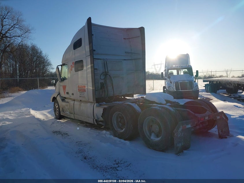 2023 Volvo Vnl white Lot 111044228108 Vin 4V4NC9EJ9PN339649