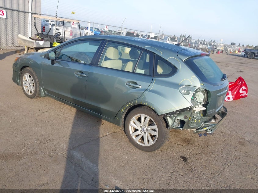 2016 Subaru Impreza 2.0I Premium