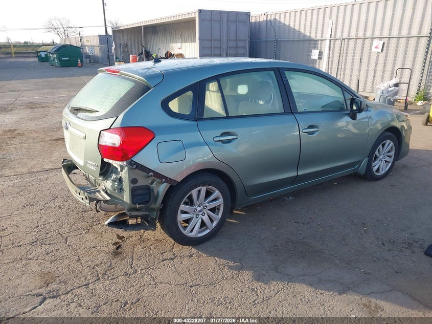 2016 Subaru Impreza 2.0I Premium